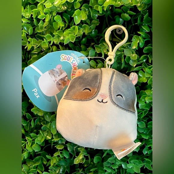 NWT Pax the Hamster Clip Squishmallows 3" - Picture 2 of 7